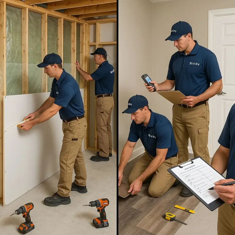 Repairs and Reconstruction process in Yoe, PA